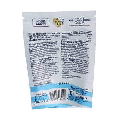 Arctic Blue Pure arctische visolie MSC 60.00 Softgels
