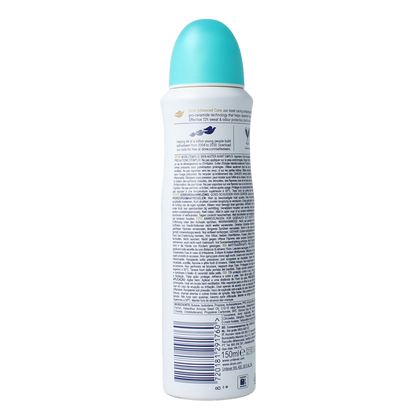 Dove Deodorant spray pear & aloe vera 150.00 Milliliter
