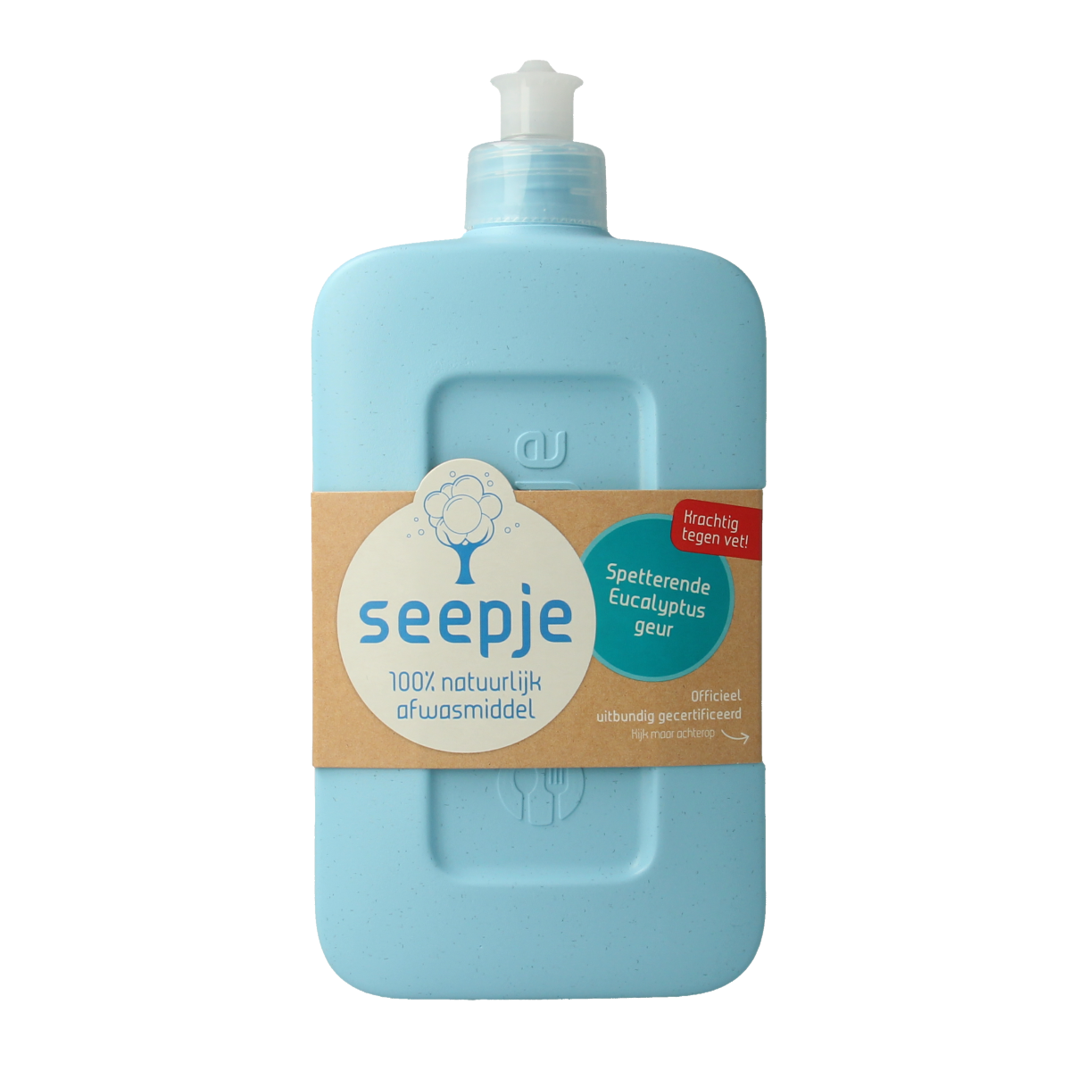 Seepje Afwasmiddel spetterende eucalyptus 500.00 Milliliter