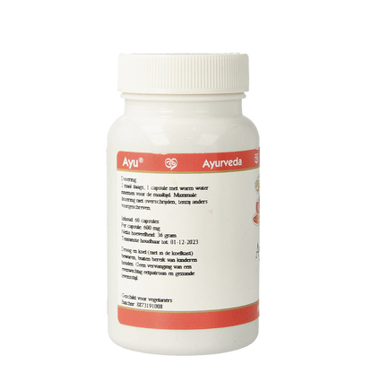 Ayurveda BR Ayu brainfit 60.00 Vegetarische capsules