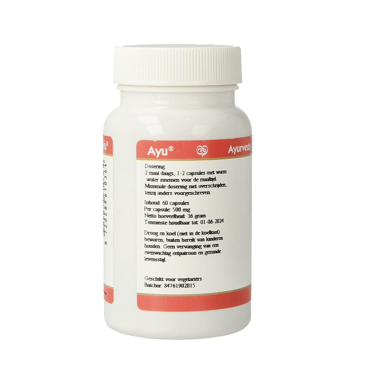 Ayurveda BR Ayu gluco 60.00 Vegetarische capsules
