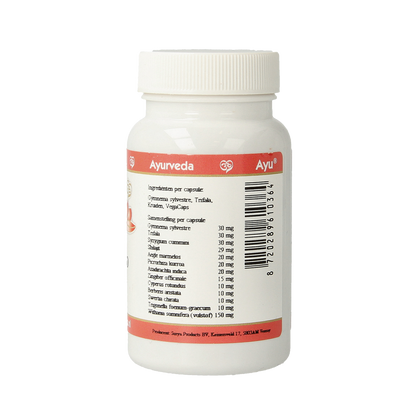 Ayurveda BR Ayu gluco 60.00 Vegetarische capsules