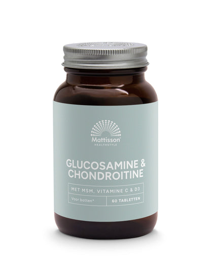 Mattisson Glucosamine chondroitine met MSM, vitamine C & D3 60.00 Tabletten