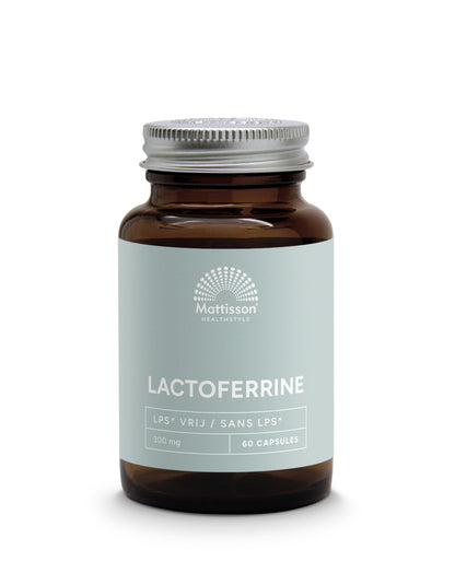 Mattisson Lactoferrine 95% 300mg 60.00 Vegetarische capsules