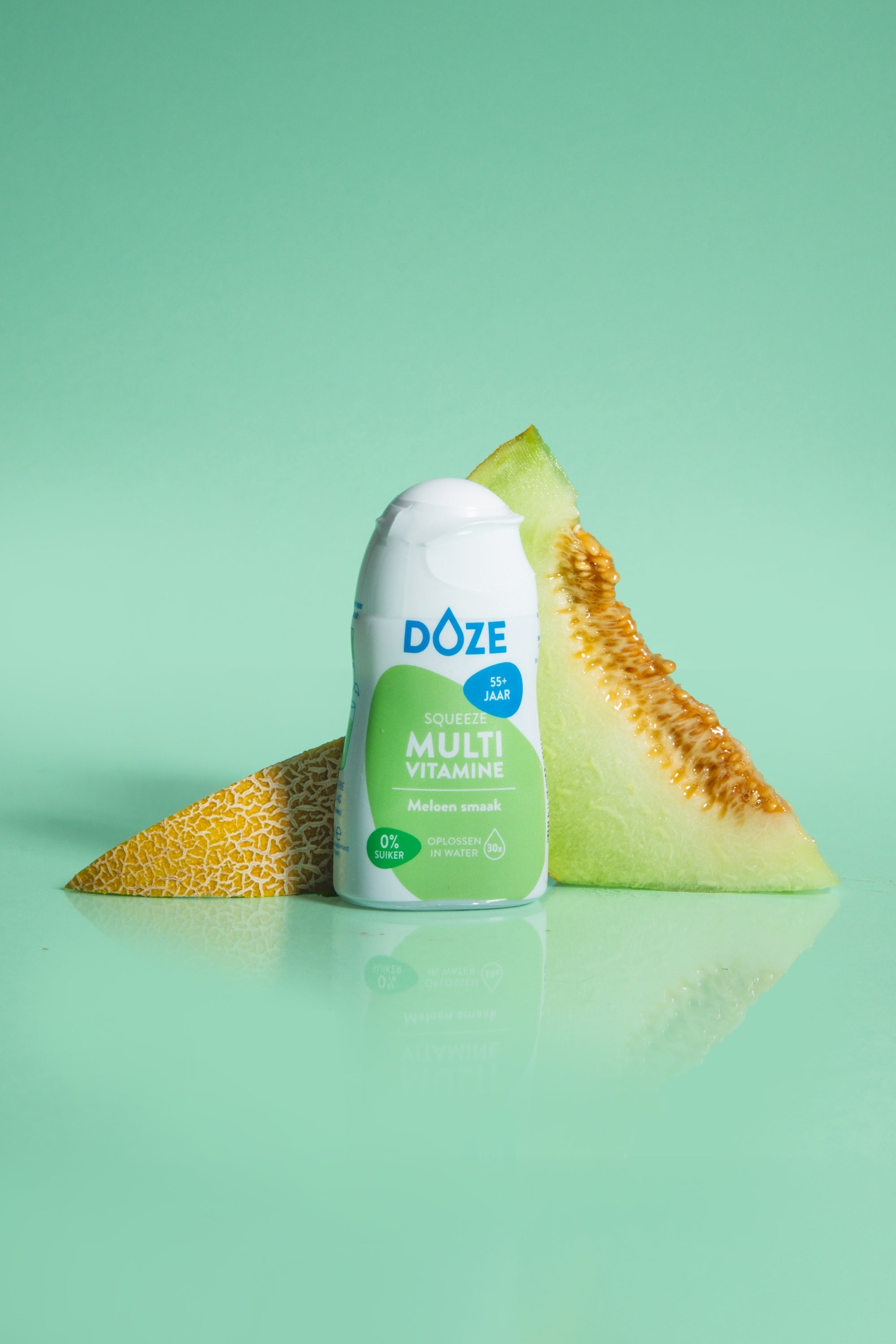 DOZE Vitamins Multi 55+ Meloen  - vloeibare multivitamine 50.00 Milliliter