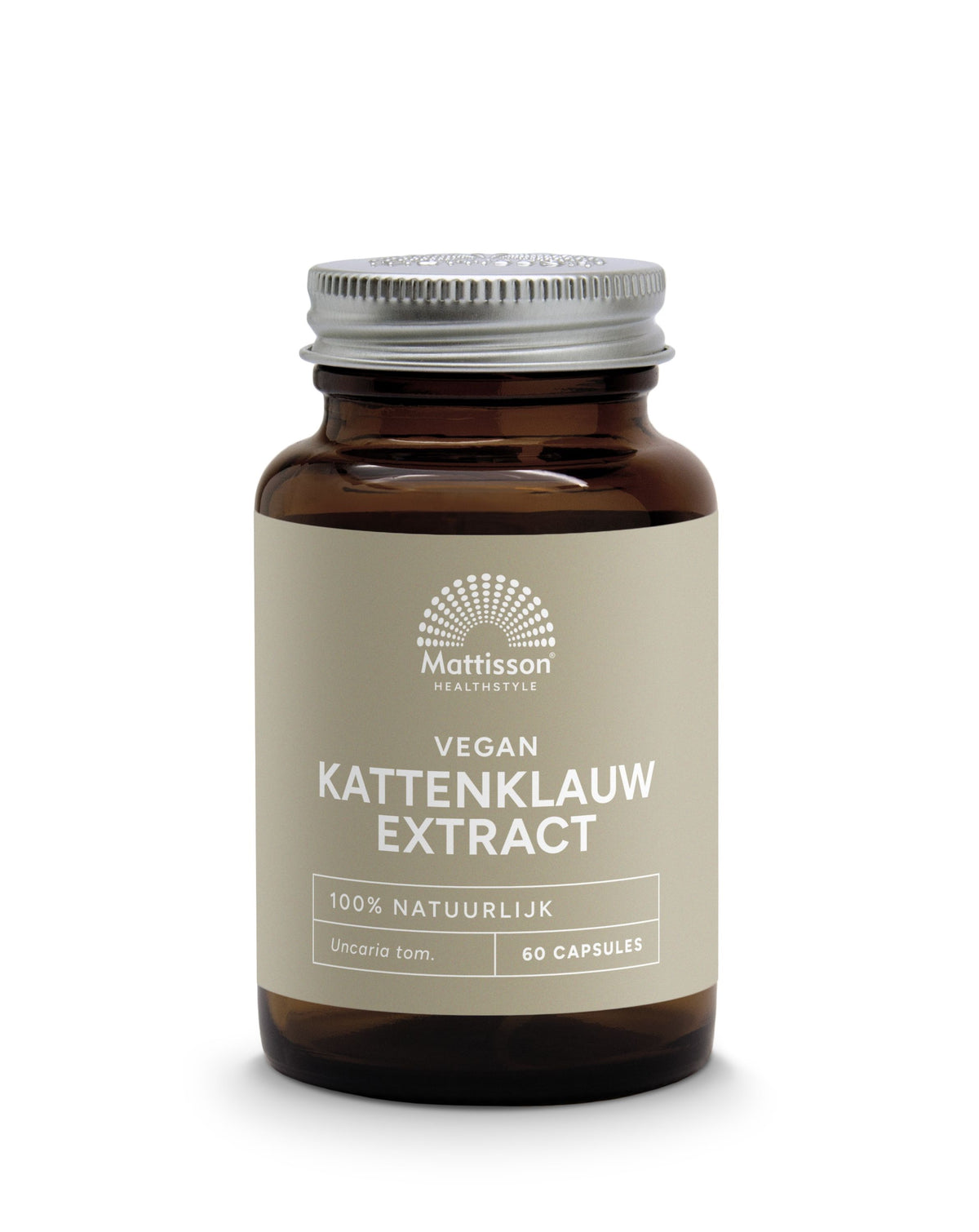 Mattisson Vegan kattenklauw extract 450mg 60.00 Vegetarische capsules