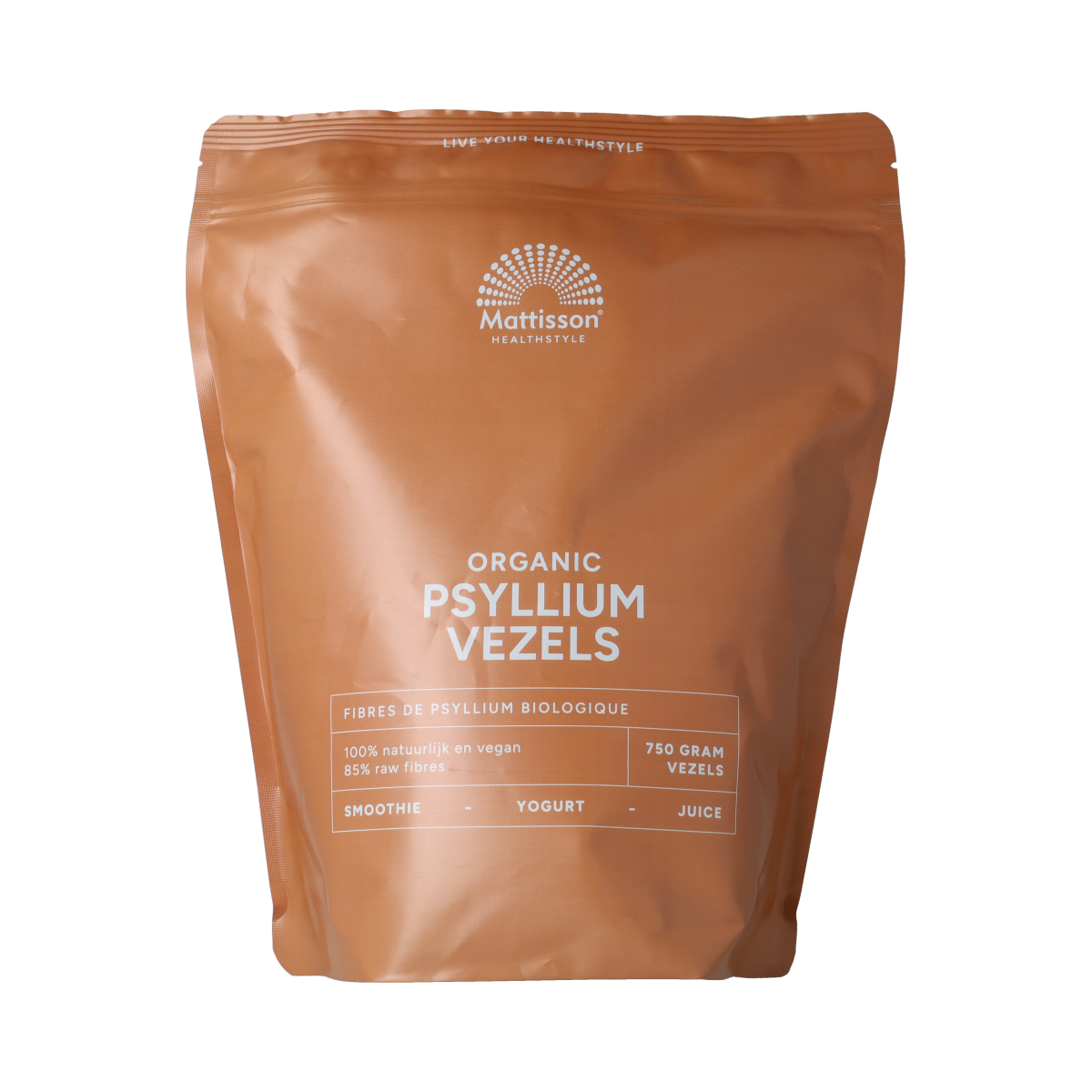 Mattisson Organic psylliumvezels bio 750.00 Gram