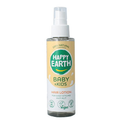 Happy Earth Hairlotion voor baby & kids 150.00 Milliliter