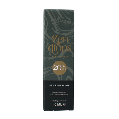 Zendrops CBD olie 20% hennepzaadolie 10.00 Milliliter