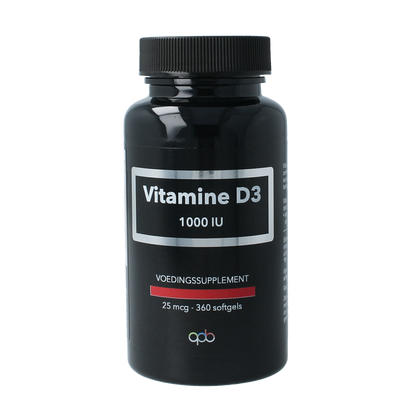 APB Holland Vitamine D3 1000IU 25mcg 360.00 Softgels