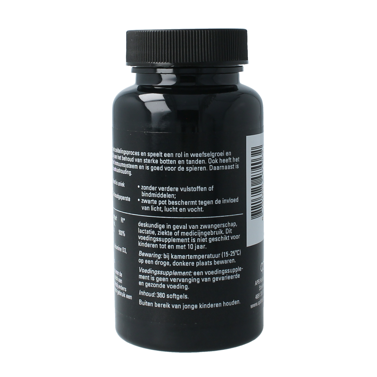 APB Holland Vitamine D3 1000IU 25mcg 360.00 Softgels