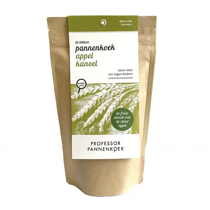 Professor Pannenkoek Pannenkoekenmix appel kaneel bio 300.00 Gram