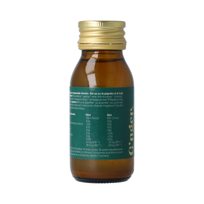 G'nger Shot gember vruchtensap recharge 60.00 Milliliter