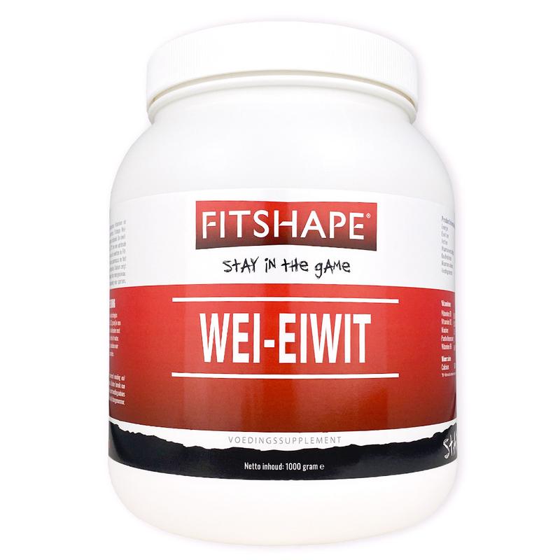 Fitshape Wei eiwit banaan 1.00 Kilogram