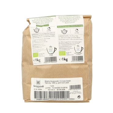 Sonnentor Gunpowder groene thee los bio 1000.00 Gram