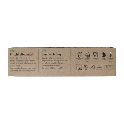Biomat Natura compost lunchzak 6 liter 20.00 Stuks