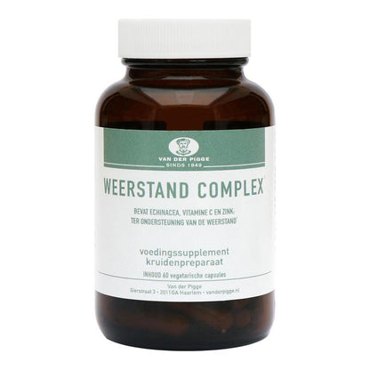 van der Pigge Weerstand complex 60.00 Capsules