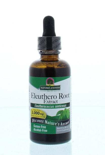 Natures Answer Siberische ginseng extract alcoholvrij 60.00 Milliliter
