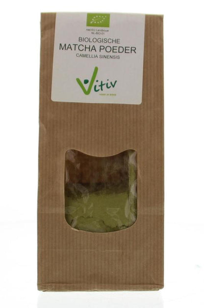 Vitiv Matcha poeder bio 100.00 Gram
