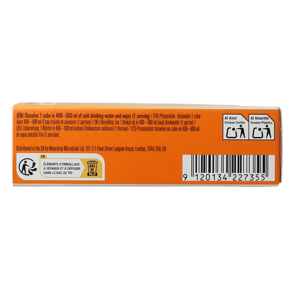 Waterdrop  Microdrink summer orange 12.00 Stuks