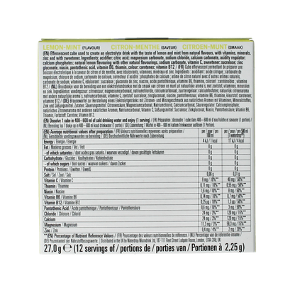Waterdrop  Microlyte lemon mint 12.00 Stuks