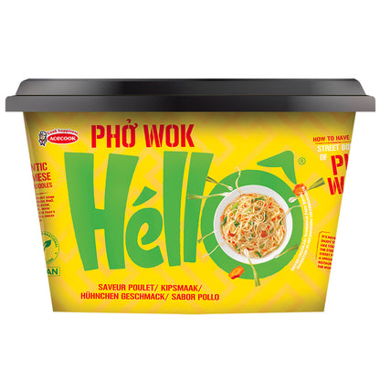 Hello Pho Instant pho wok kipsmaak glutenvrij 76.00 Gram