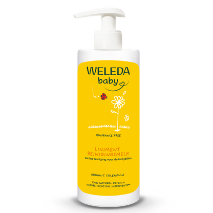 Weleda Calendula liniment reinigingsmelk vegan 400.00 Milliliter