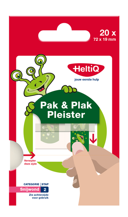 Heltiq Pak & plak groen 20.00 Stuks