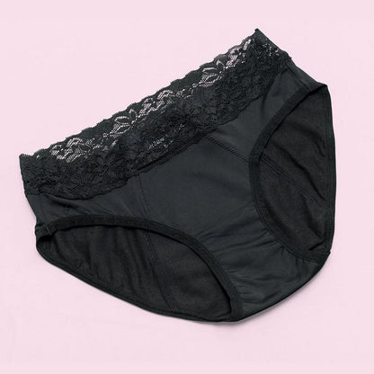Cheeky Wipes Menstruatie ondergoed feeling pretty zw maat 44-46 1.00 Stuks