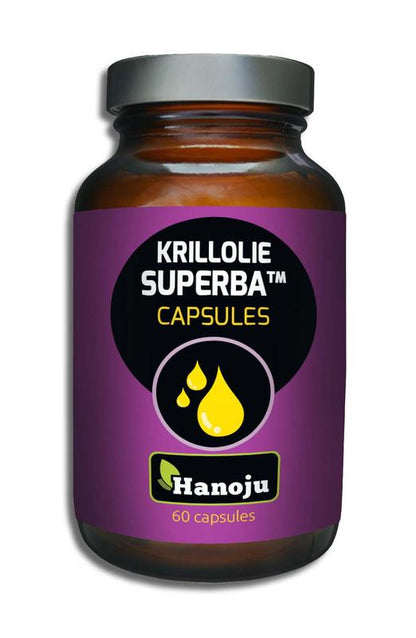 Hanoju Krill olie 500mg 60.00 Vegetarische capsules
