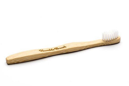 The Humble Co Tandenborstel bamboe kids wit brush soft 1.00 Stuks