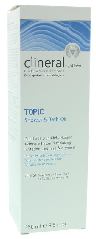 Ahava Clineral topic shower & bath oil  250.00 Milliliter