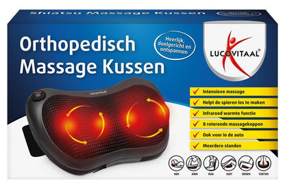 Lucovitaal Shiatsu massage kussen 1.00 Stuks