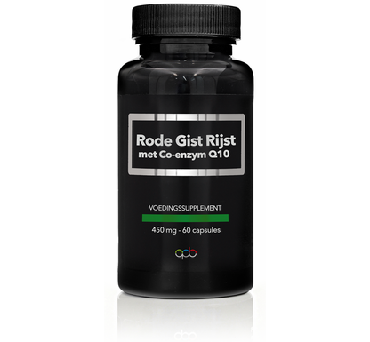 APB Holland Rode gist rijst met co-enzym Q10 450mg 60.00 Capsules
