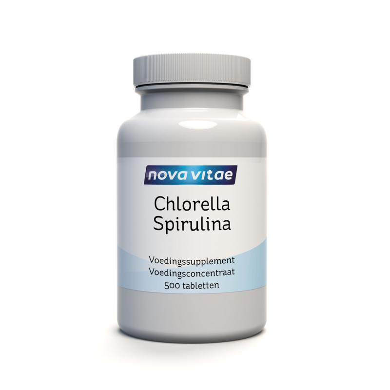 Nova Vitae Chlorella spirulina 500.00 Tabletten