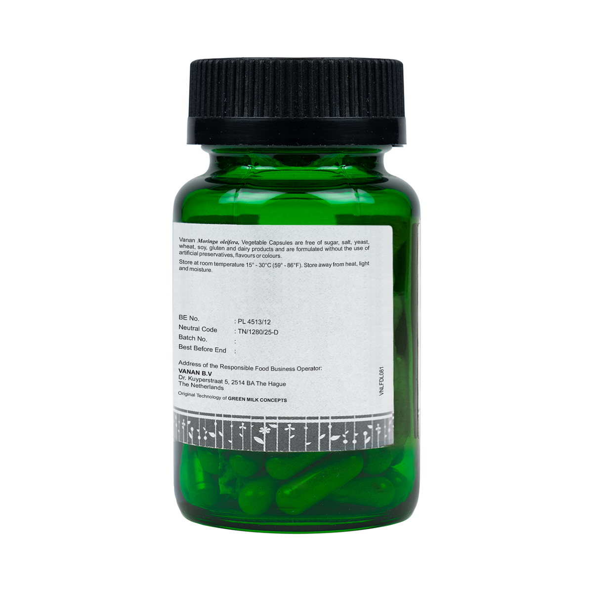Vanan Moringa Capsules 60.00 Capsules